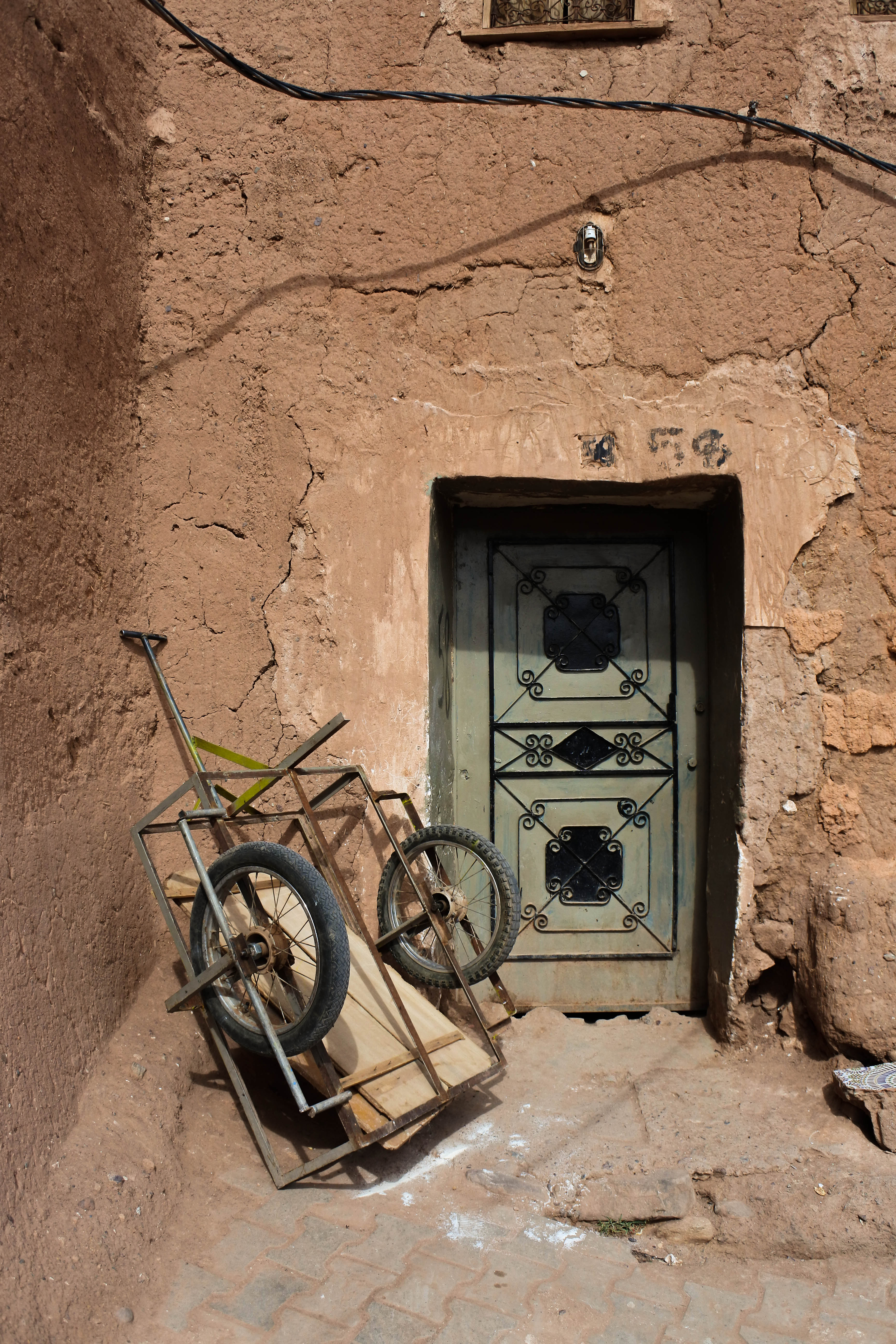 de woestijn in marokko