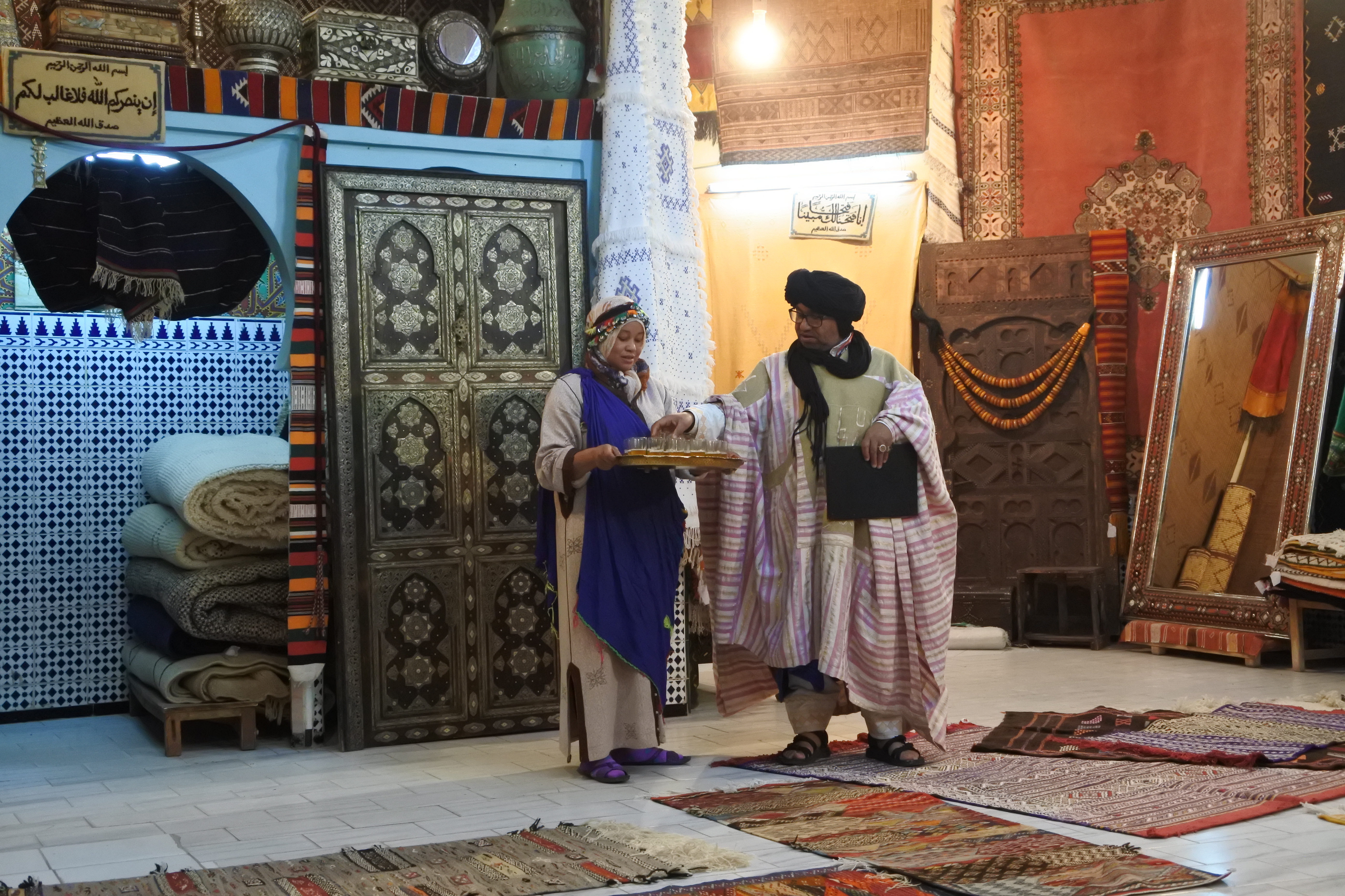 Naar de Sahara van Marokko